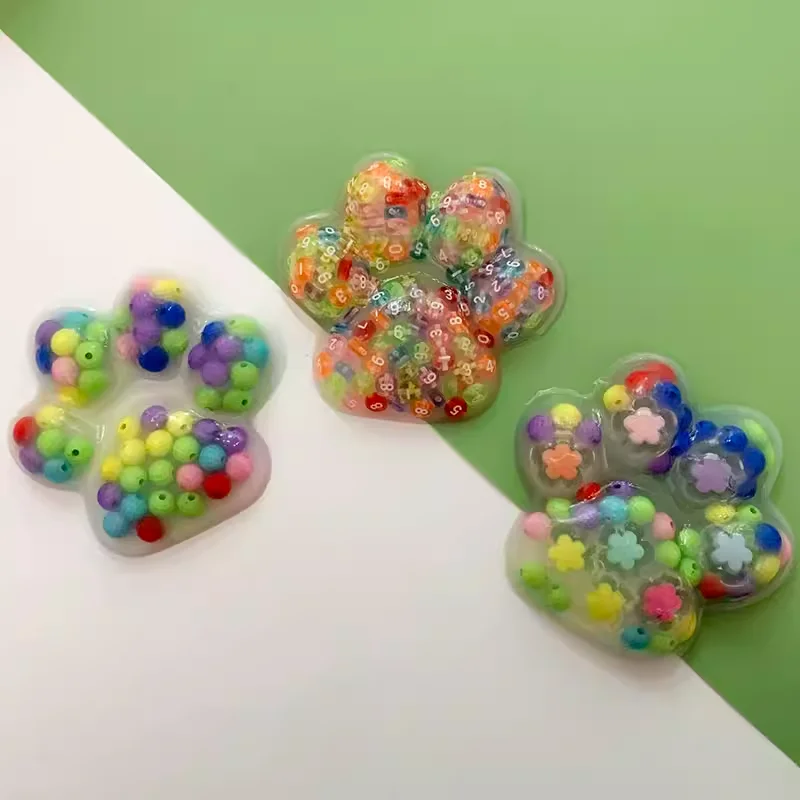 

Squeeze Big Cat Paw Skin Picking Fidget Toys Silicone Skin Picking Decompression Sensory Toys For Kids Adults Relaxation Gift