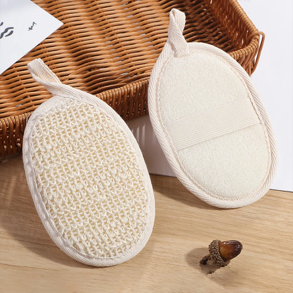 6Pcs Bath Sponge Set Soft Exfoliating Shower Sponge for Deep Cleansing Body Scrubbing Gentle Skin Care Rich Lather Creation