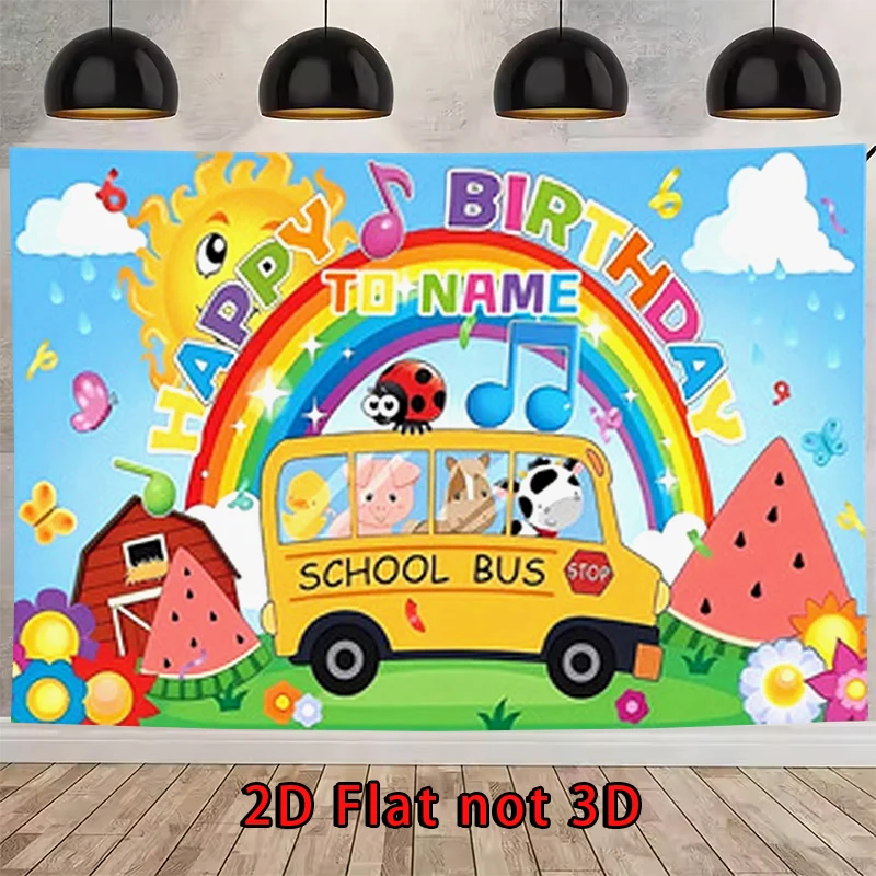 2D flat banner,1pc Photo Exclusive Personalized And Text Customization,HD quality For various party occasions,Polyester Banner