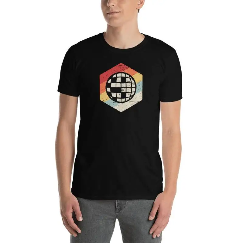 

Disco House Music T Shirt For DJs and Producers Retro Vintage Style