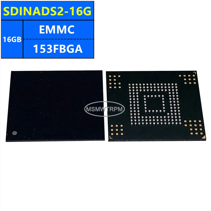 SDINADS2-16G KMVTU000LM-B503 KMV3W000LM-B310 EMMC 16GB 153FBGA Chip de Memória IC Componentes Eletrônicos Novo Original
