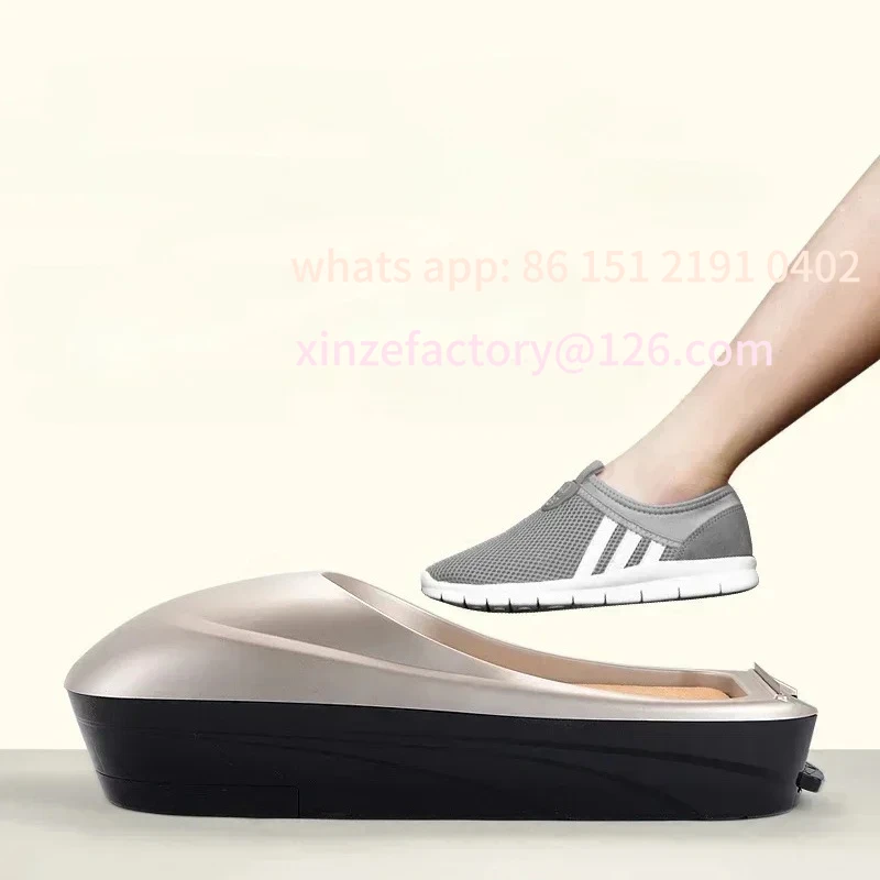 Customizable Macchina copriscarpe Macchina pellicole per scarpe intelligenti usa e getta Scatola dome