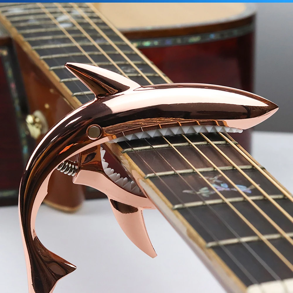 Guitar Capo Metal Zinc Alloy Tuner Clamp Professional Key Trigger Capo Clip for Acoustic Electric Guitar