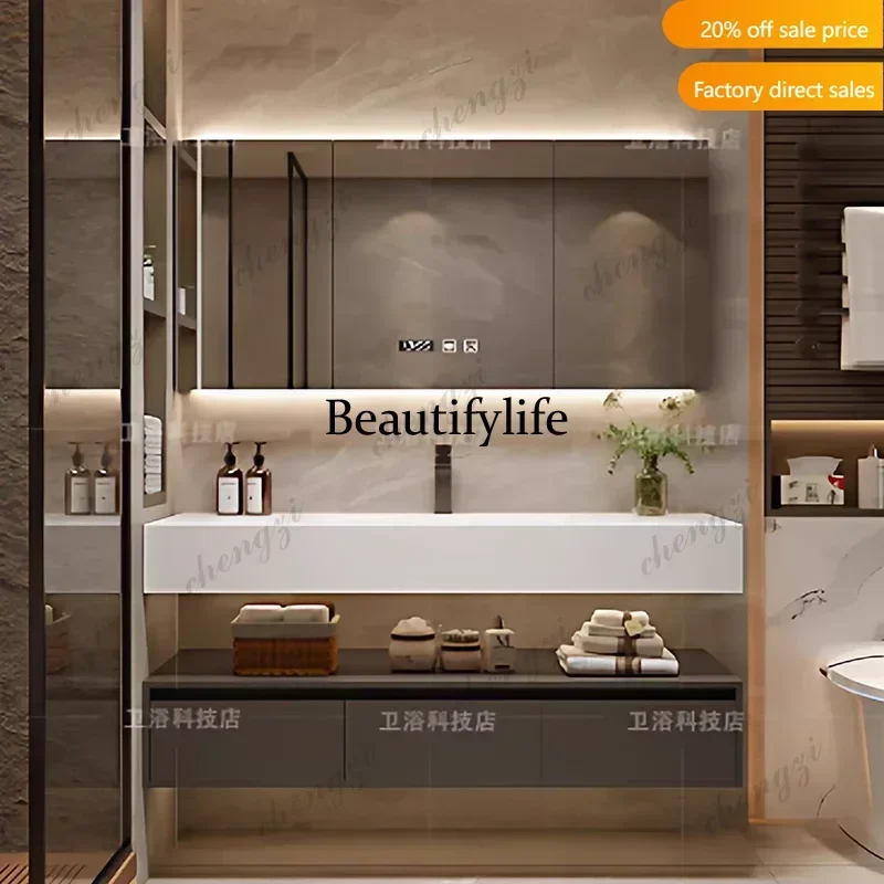 JJCC  Luxury Modern Bathroom Cabinet Organizer Storage Partitions Paper Display Toilet Cupboard Drawers Archivadores Hotel