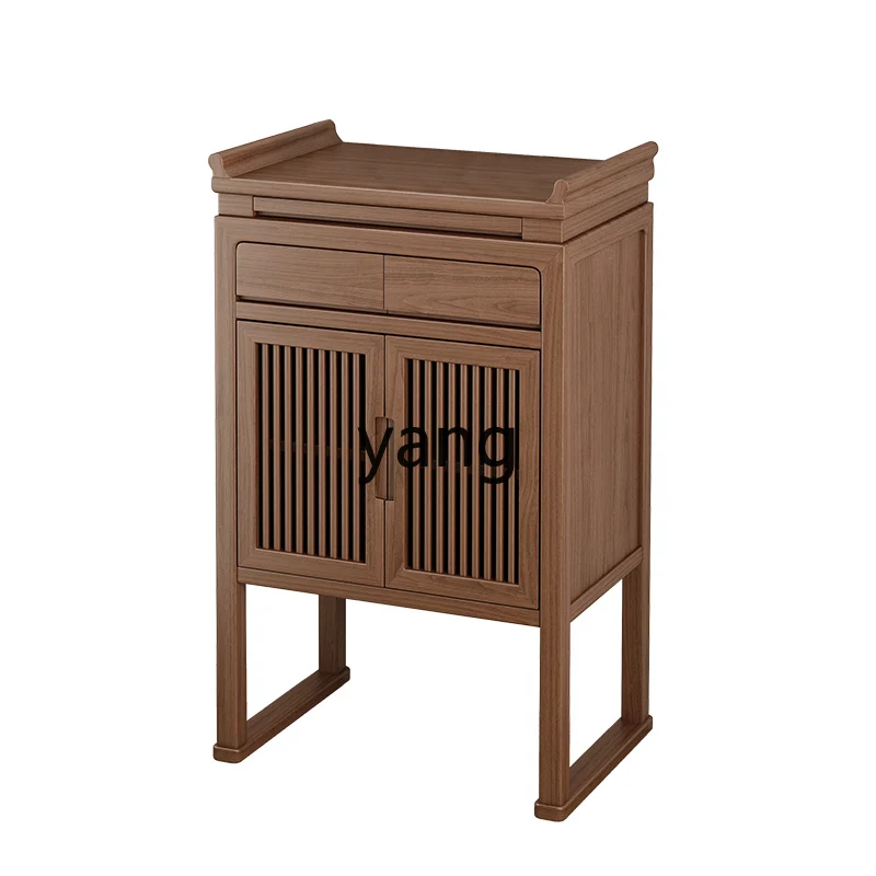 LTT Solid Wood Household Living Room Shentai Cabinet New Chinese Upper Supply Special Table