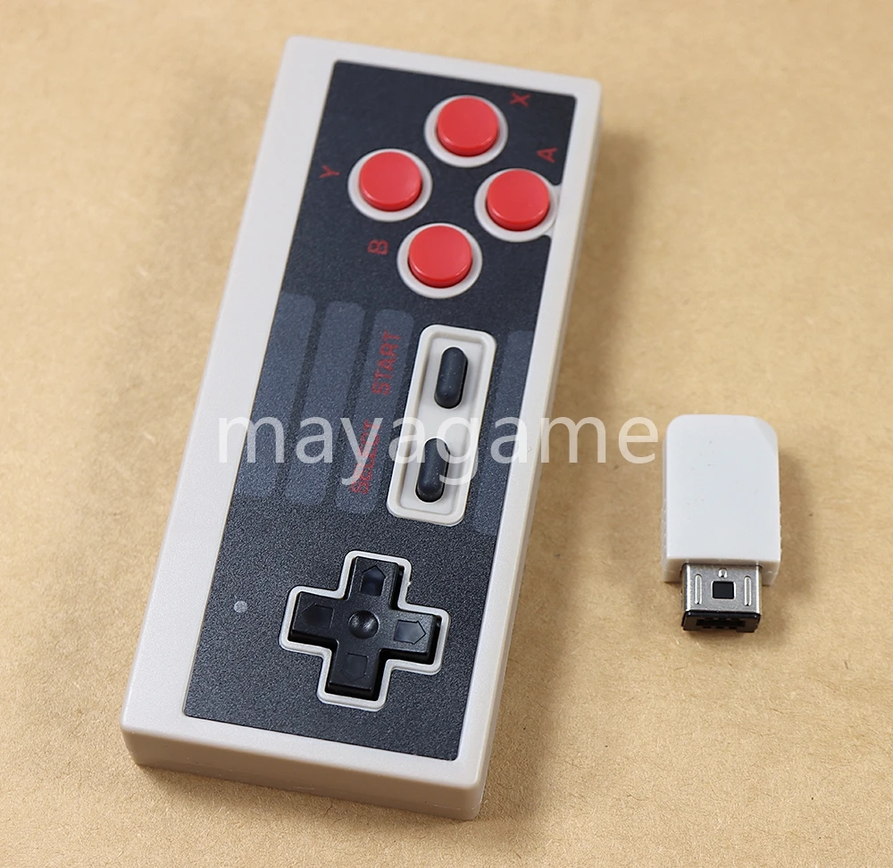 1pc Wireless 2.4G Gamepad Classic Mini Edition Gaming Controller with Wrireless Receiver for Nintendo NES Mini