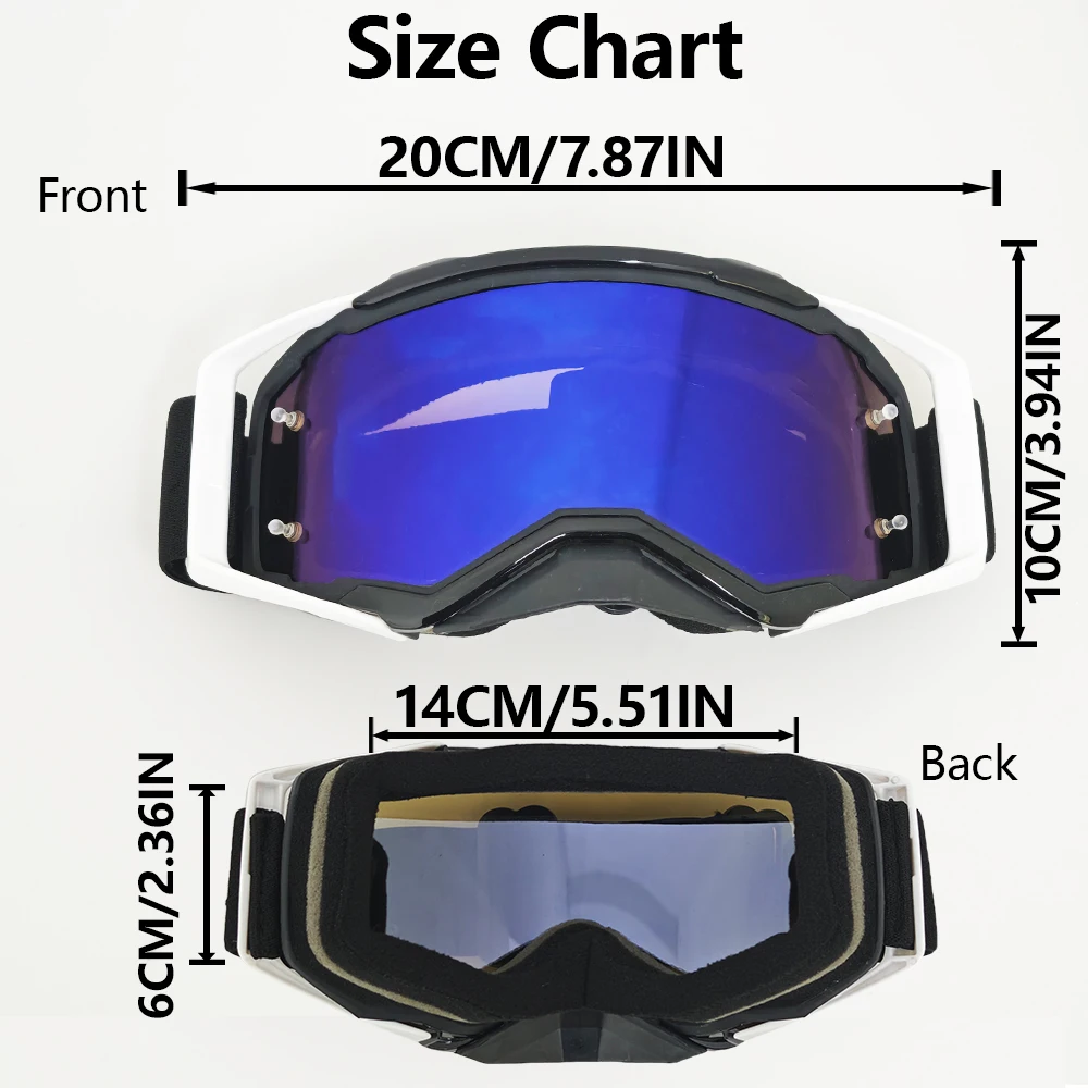 Night Highway Motorbike Goggles For Adults Wind Sand Dust Prevention Panoramic Vision Special Gift For Motorcycle Riders