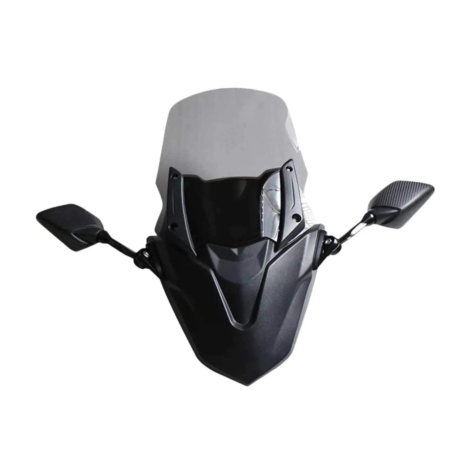 

Motorcycle Windshield Wind Deflector with Rear Vision Mirror Professional Motorcycle Accessories Direct Replace for Nmax155