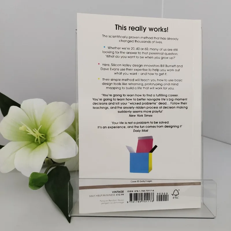 تصميم حياتك، تصميم الحياة وبناء مهنة مثالية خطوة بخطوة. كتاب الكتب الإنجليزية