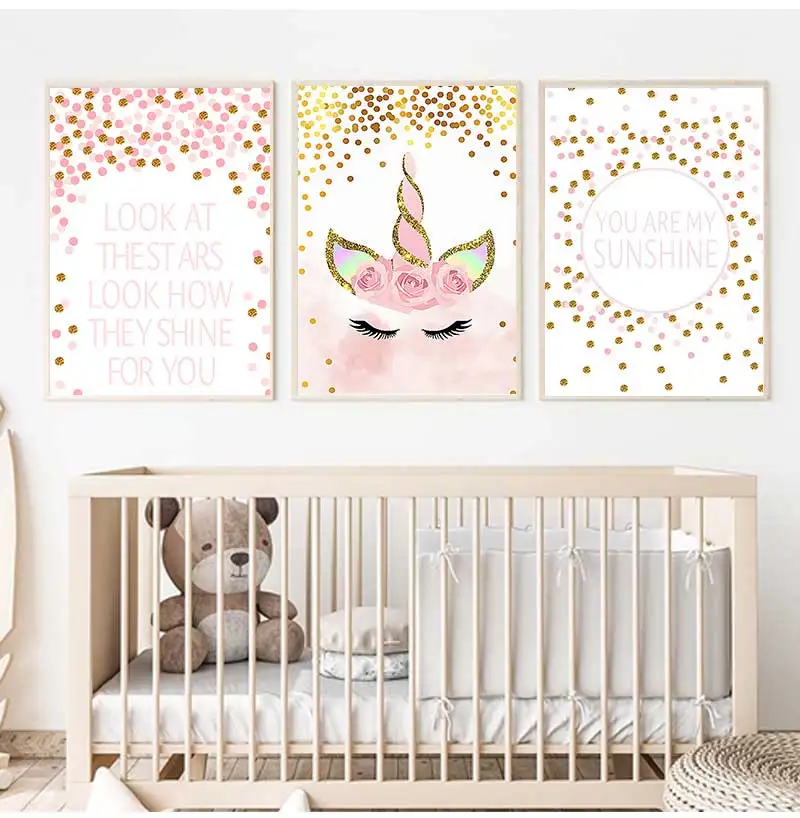 Decorative Picture Baby Girl B - Baby Nursery Quotes avis et prix