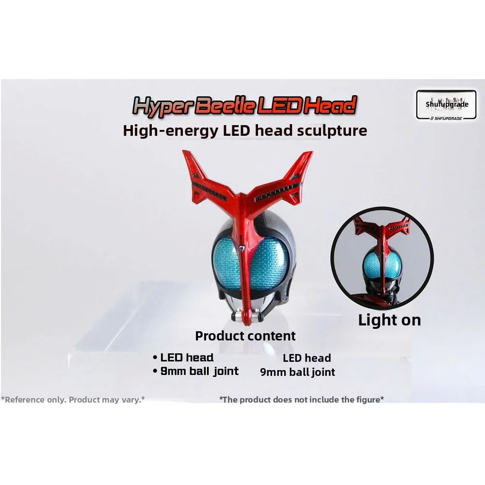 تمثال كينغ هايبر كابوتو المدرع عالي الطاقة يتوهج في الظلام، سلسلة جاكسدو RV المعدلة، تمثال قابل للتحصيل من سلسلة رايدر المقنع