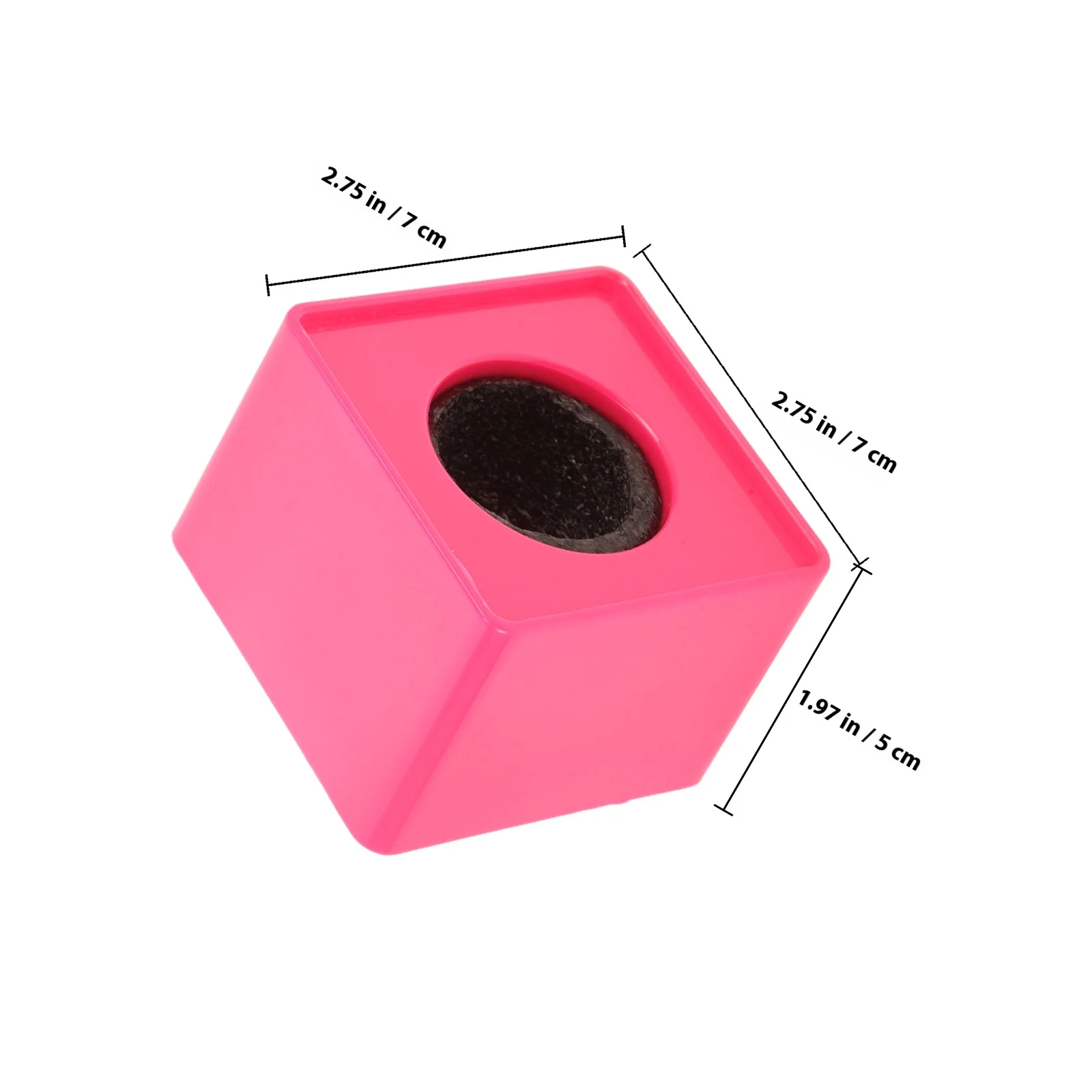 Square Mic Mark Microphone Logo Holder Versatile Decorative Accessory Nonslip Grip Microphone Logo Holder