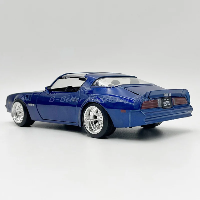 1:24 Diecast Metal Car Model Toy 1977 Pontiac Firebird Miniature Replica For Collection