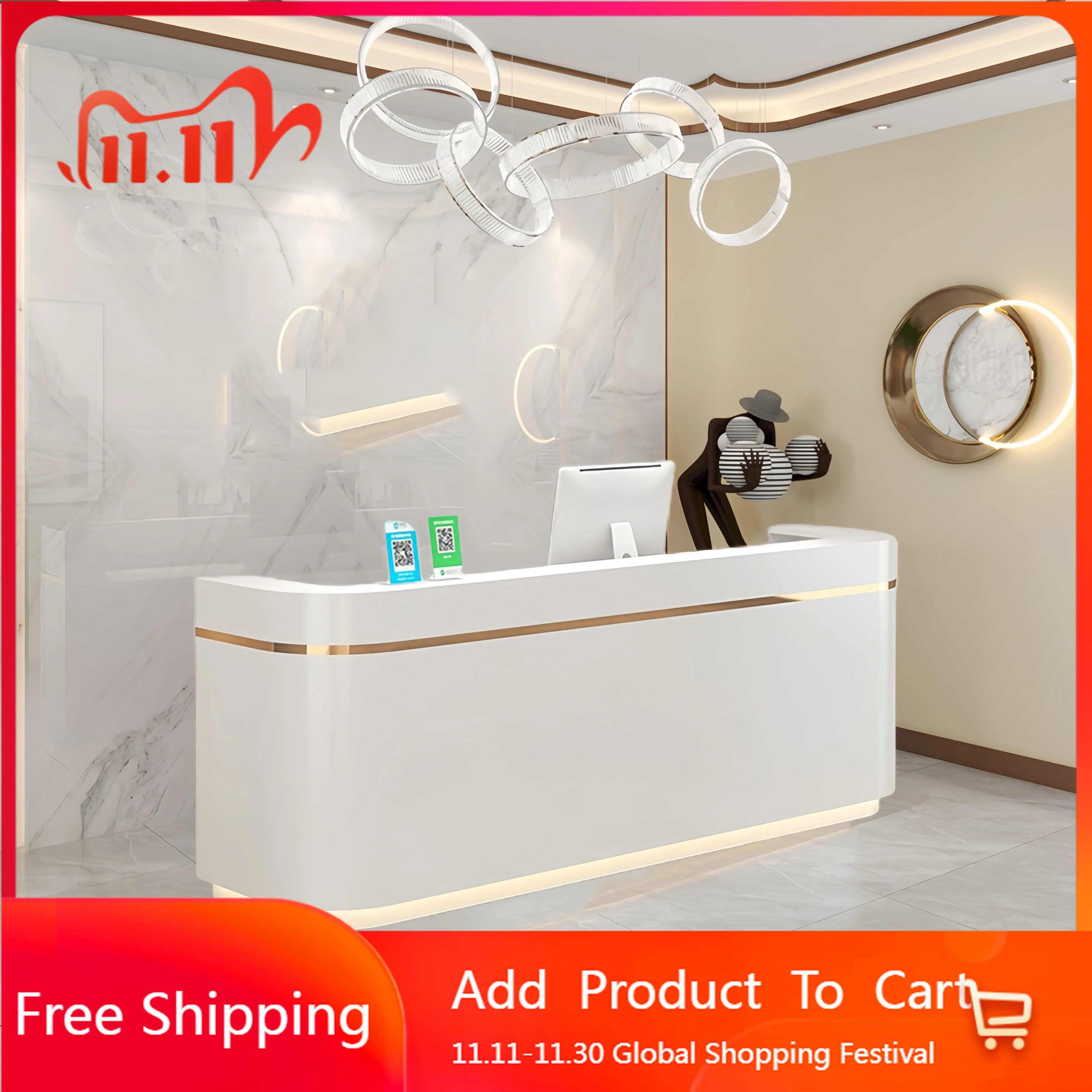 

Organizers Design Reception Desks Bar Beauty Luxury Modern Restaurant Reception Desks Display Hotel Mostrador Office Furniture