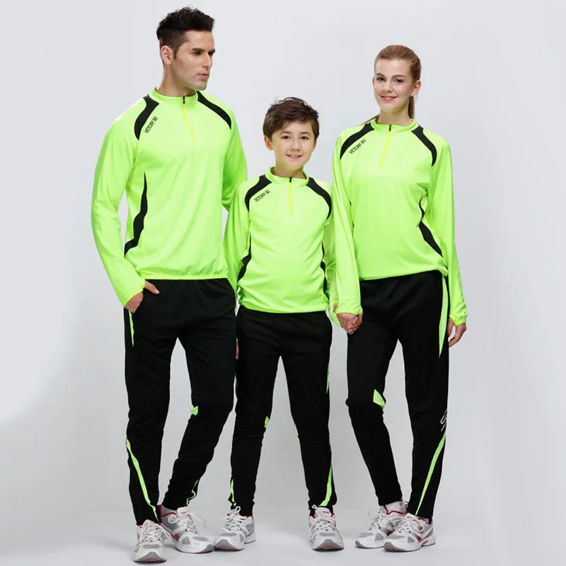 Boy Girl Autumn Running Family Look Matching Outfits Children Kid Basketball Football Sets Sport Suit Tracksuit Jersey Kit 10