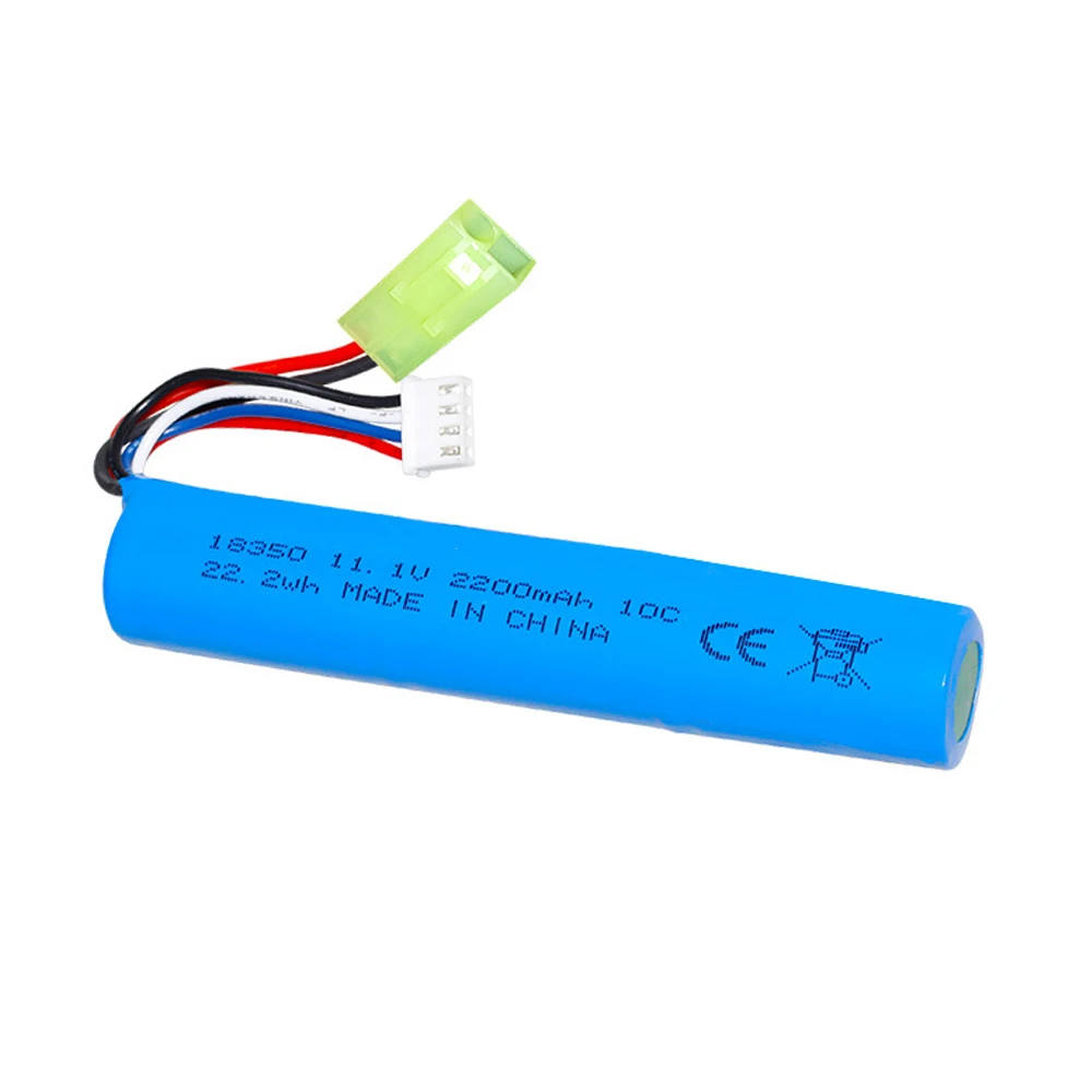 11.1V 2200mAh 10C batteria agli ioni di litio per Gel d\'acqua elettrico palla Blaster giocattoli pistola perline ecologiche proiettili giocattoli