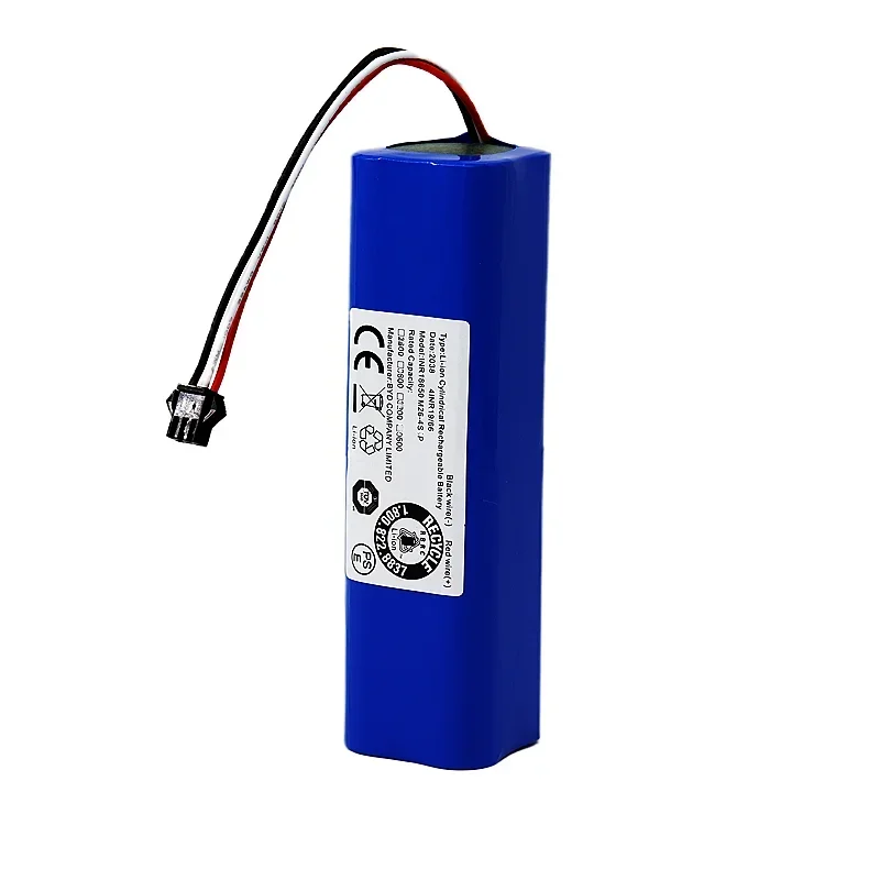 Batería recargable de iones de litio para XiaoMi Lydsto R1, accesorios para Robot aspirador R1 18650, 14,4 v, 5200mAh