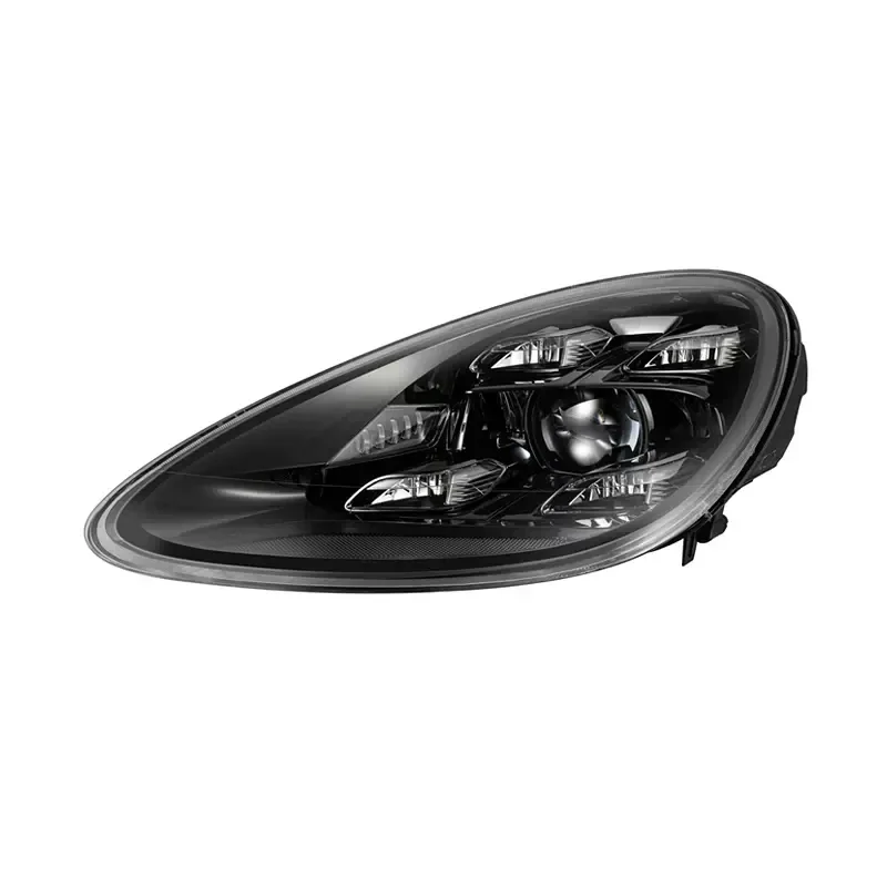 Carro antigo para novo farol modificado led luzes de cabeça lâmpada frontal plug and play para porsche panamera 2010-2016