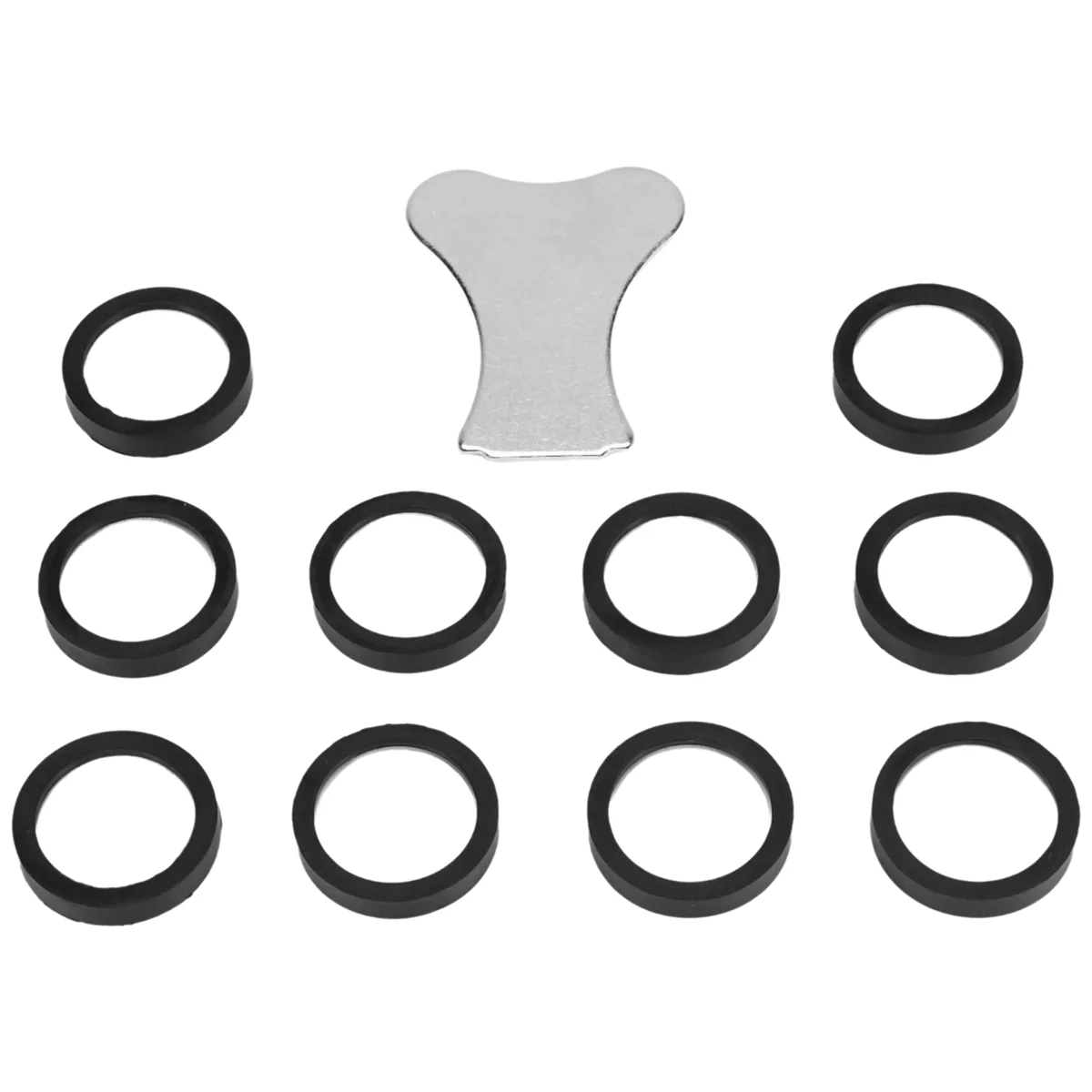 BISMZ 11 шт. комплект для обслуживания туманообразователя, керамический диск, керамический диск, ключ, запасные части, комплекты для туманообразователя