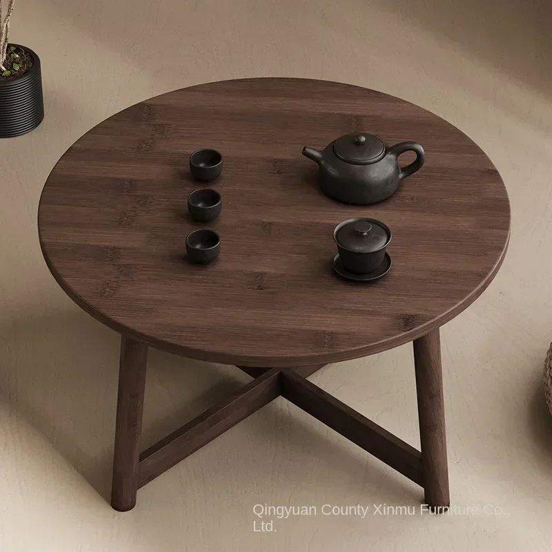 Bay Window, Small Table, Solid Wood Tatami, Small Coffee Table, Low Table In The Bedroom, Bed Table, Tea Table, New Chinese-styl