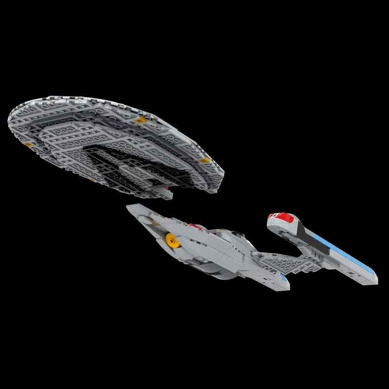 963PCS space Movie Star Treken MOC USS Enterprise NCC-1701-E Space ship model DIY creative ideas child Toy Assembly Puzzle Gift