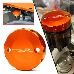 For KTM 1290 SUPER ADVENTURE S 1290SAS 1290 Super ADV R T 1290ADVENTURE Accessories Motorcycle CNC Rear Front Brake Fluid Covers