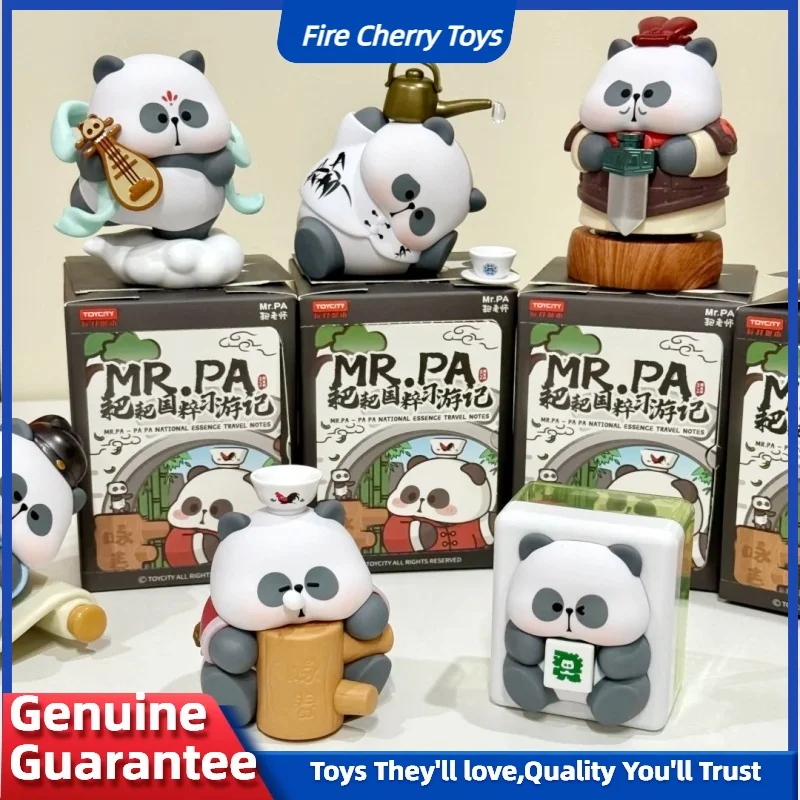 

Mr.Pa Dream Return Sealing God Series, штамп, наклейка на холодильник, глухая коробка, грабли, кавайная фигурка учителя, настольное украшение, подарок