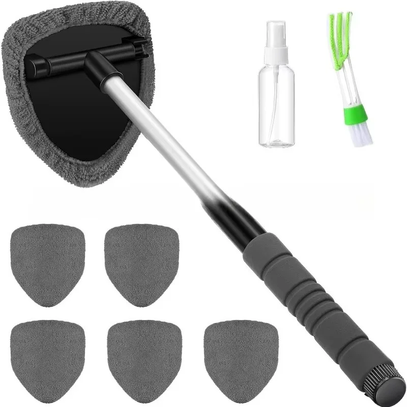nettoyeur-de-pare-brise-de-voiture-telescopique-en-microfibre-brosse-grattoir-de-vitres-eliminateur-de-brume-tendance