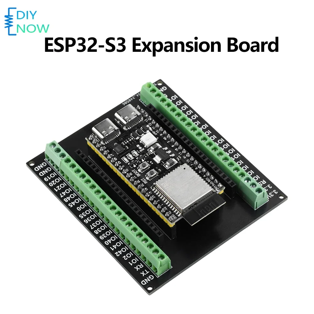 ESP32-S3 GPIO Expansion Board 44Pin for N8R2 N16R8 ESP32 Dev