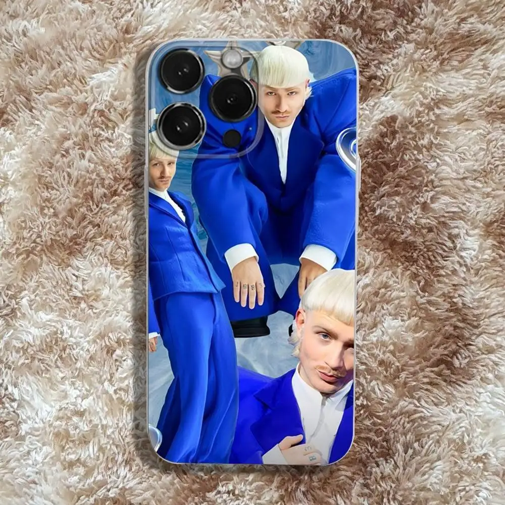 Custodia per telefono J-Joost Rapper Klein Singer per iPhone 17,16,15,14,13,12,11 Pro,Max,Plus,X,XS,XR,SE4,E Mini Cover morbida trasparente