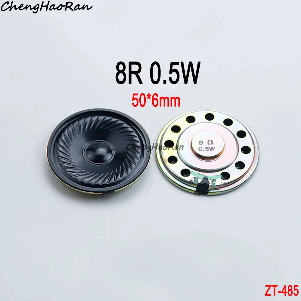 2 Pcs 8R 32R 0.5W 1W 2W Speakers Mini Ultra-thin Horn Speaker Diameter 20/23/26/32/36/40/50 MM Small loudspeaker Speaker