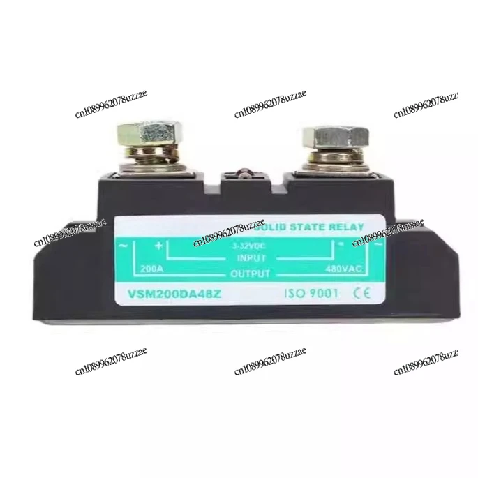Solid State Relay 200A300A400A DC Controlled AC Industrial Grade 32V High Power Triac Single Phase