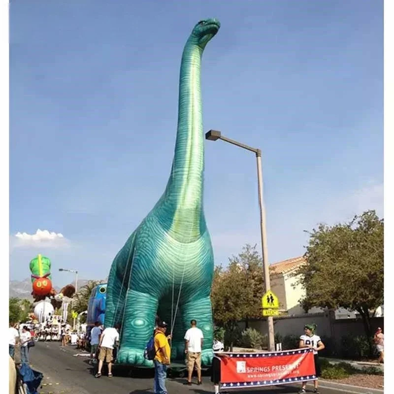 theme 8m giant Jurassic Period  inflatable Brachiosaurus dinosaur inflatable dragon model for promotion