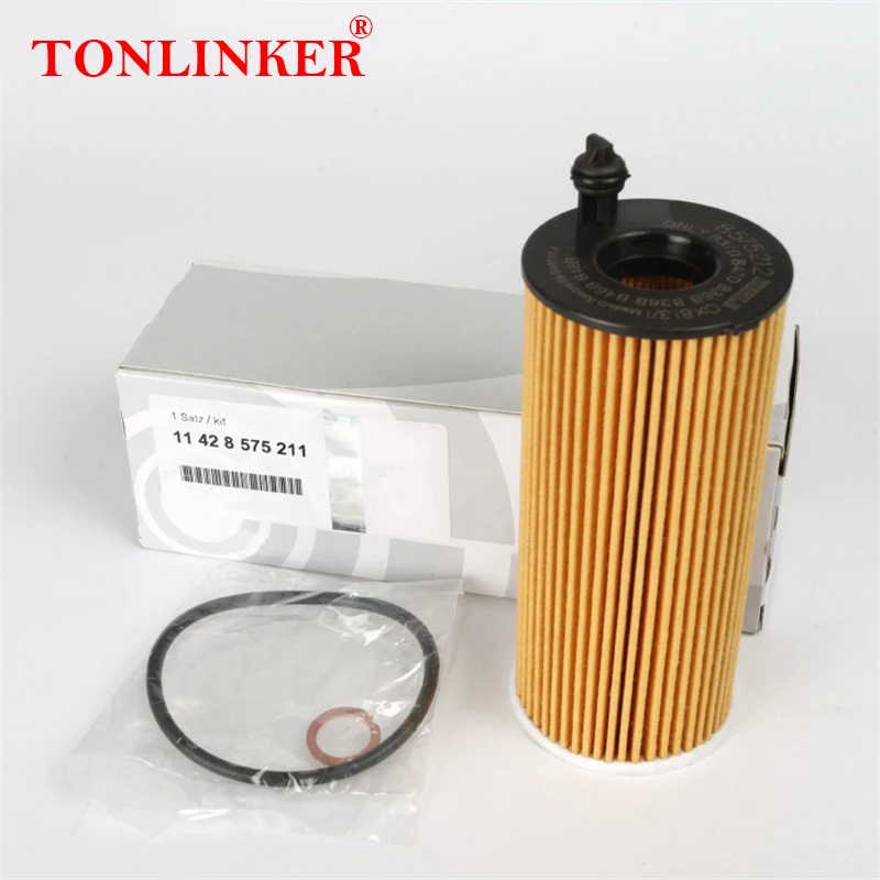 TONLINKER-filtro de aceite para coche, accesorio para Bmw X3 G01 11428575211 2017 2018 2019 2020 2021-xDrive 20d 20i 25i 28i 30i, modelo 2022