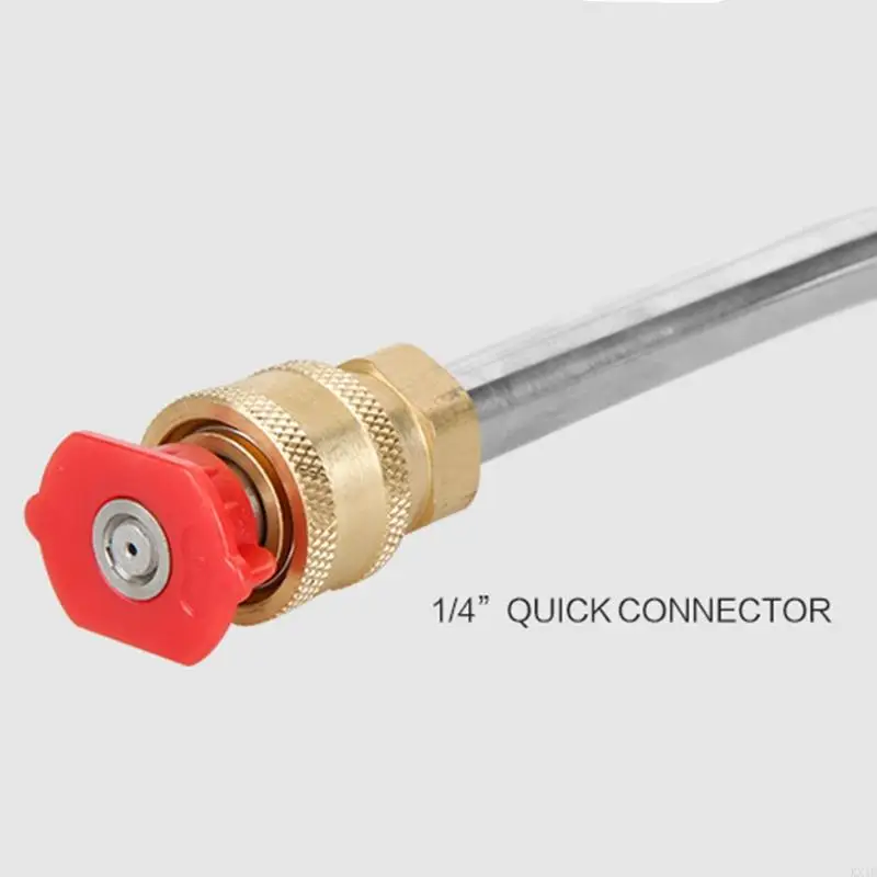 KX4B RANDO EXTENSÃO REDA VANHA LANÇA com 5 bocais pulverização 1/4 "Ferramentas conexão rápida para