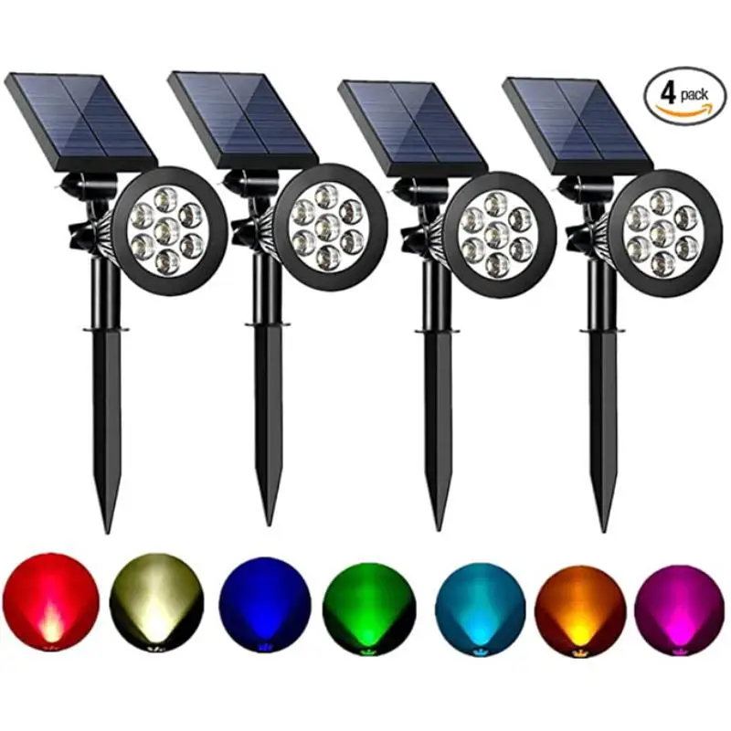 IP65 Waterproof Light, Adjustable Brightness, Suitable for Garden, Backyard, Driveway, Yard Decoration Fast Delivery