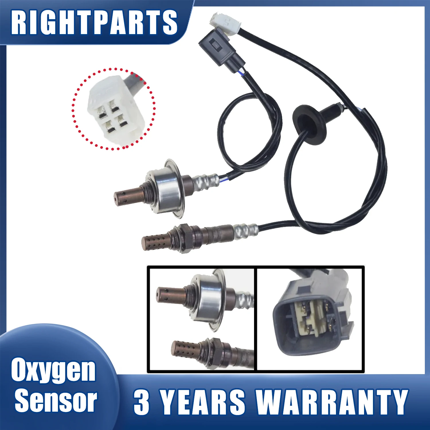 

New Upstream+Downstream Oxygen O2 Sensor 89467-02030 89465-02330 For Toyota Corolla 1.8L 2009 2010 8946702030 8946502330