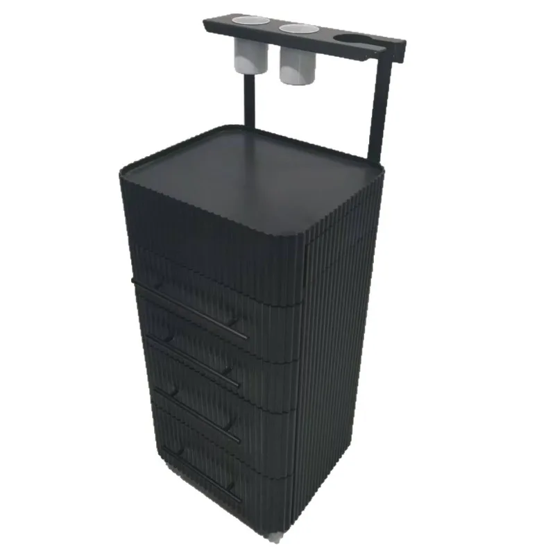 New barber shop tool cabinet, hair salon special perm and dyeing hair tool cart, multi-functional beauty cart factory direct