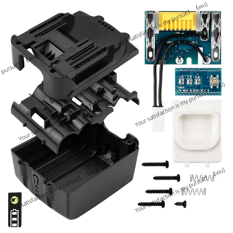 

BL1430 Battery Plastic Case PCB Charging Protection Board Shell For MAKITA 14.4V BL1460 3.0Ah 6.0Ah LED Li-ion Battery Indicator