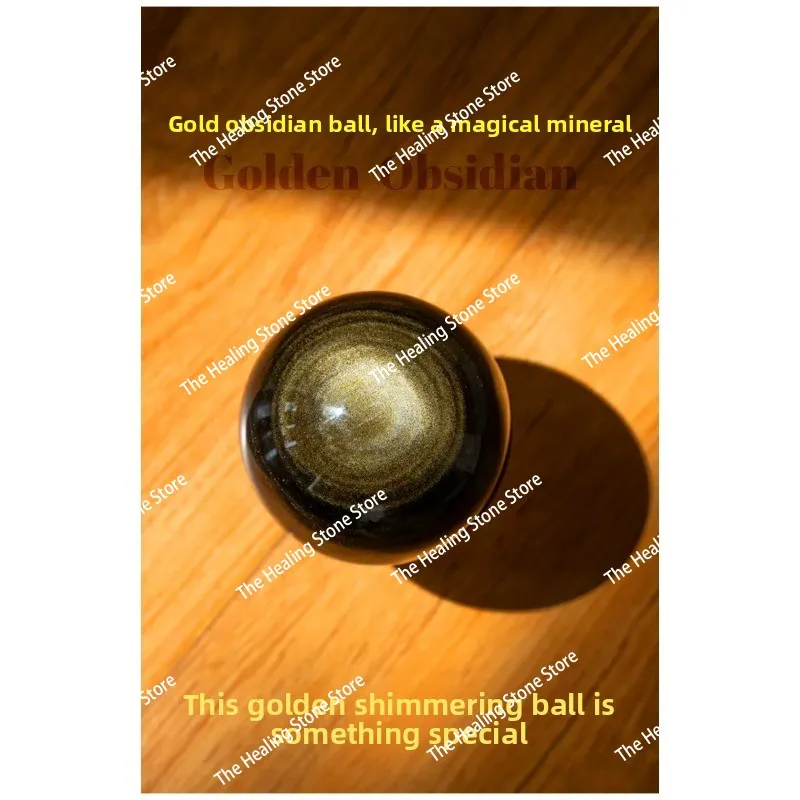 حجر السج الطبيعي الكرة زخرفة كريستال الكرة الذهب والفضة سبج الكرة مدخل دراسة غرفة المعيشة فنغ شوي زخرفة #5