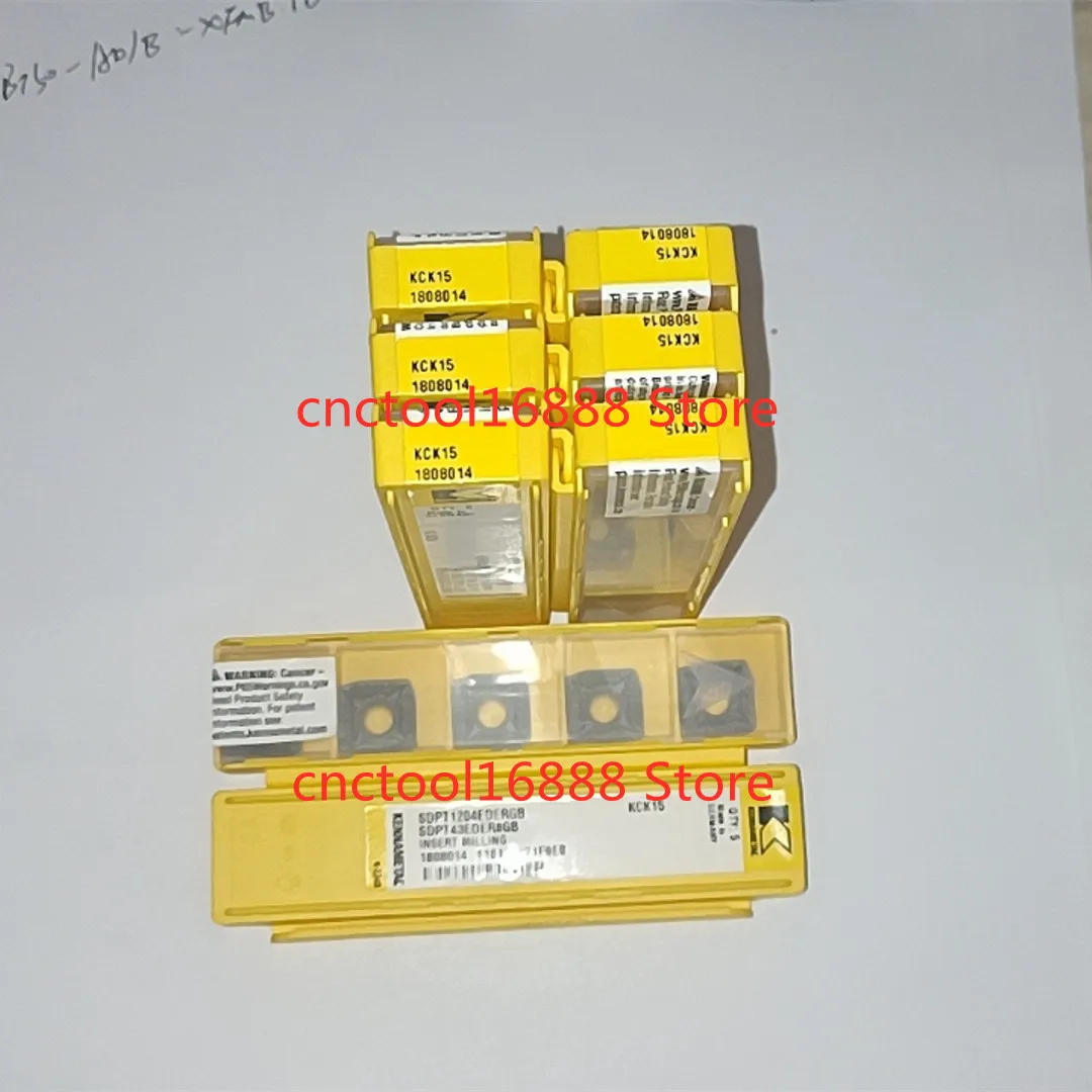 KENNAMETAL SDPT1204EDERGB SDPT43EDER8GB KCK15 Carbide Insert SDPT Inserts