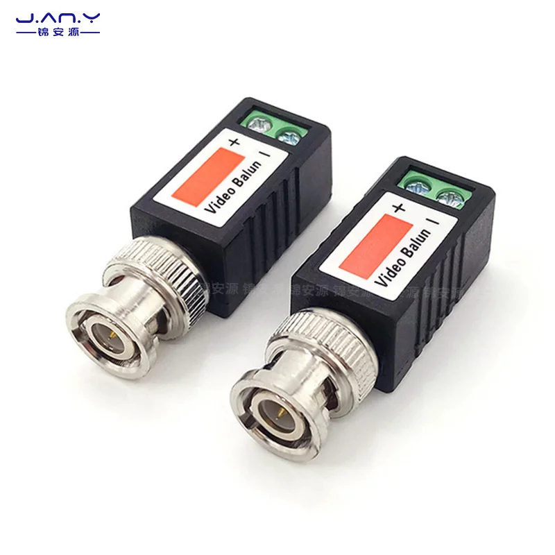 Vídeo BNC Transmission Filter, Monitoramento Anti-Interference Network Cable Extension, Untwisted Pair Transmitter, 202K UTP