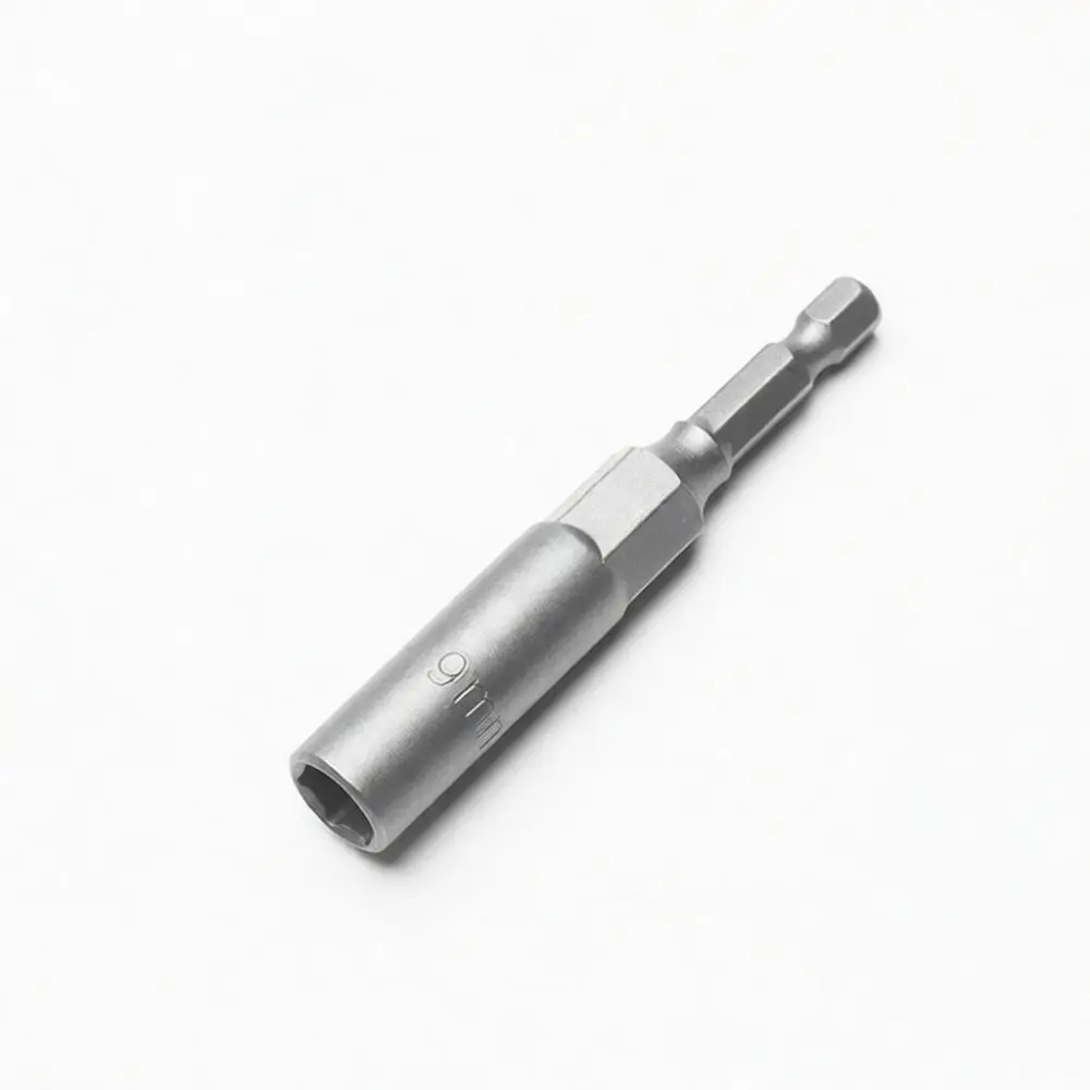 Extra Deep Power Drill Socket Adapter Metric Hex Nut Driver Bits For Impact Wrench Chrome Vanadium Steel Garage Hardware Repair