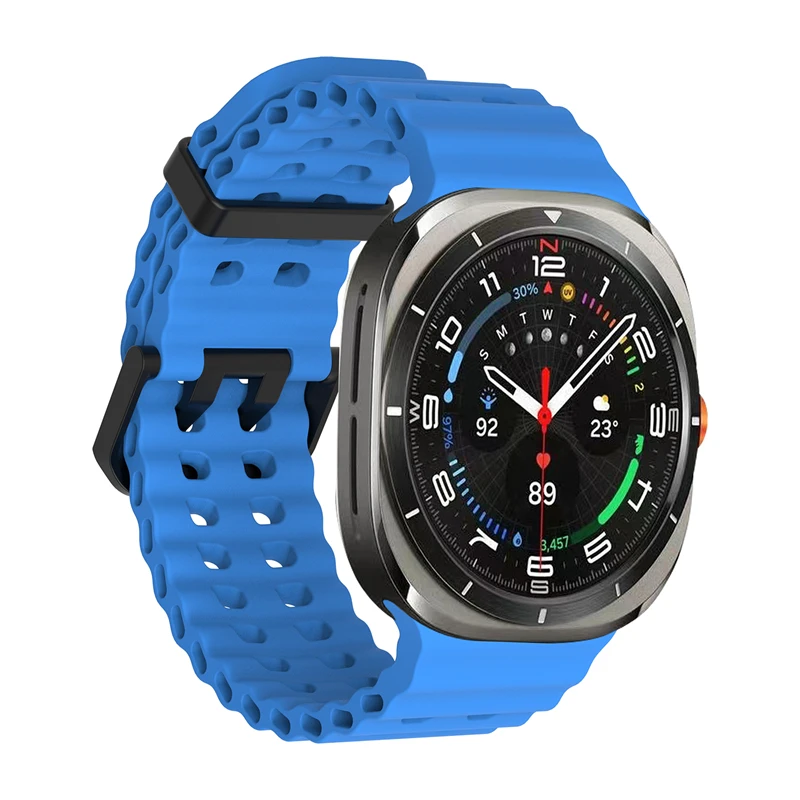 1:1 Marine Band für Samsung Galaxy Watch Ultra2 2026 Ultra 2025 2024 Armband Sport Silikon-Armband für Samsung Galaxy Ultra 47mm – Detail 7