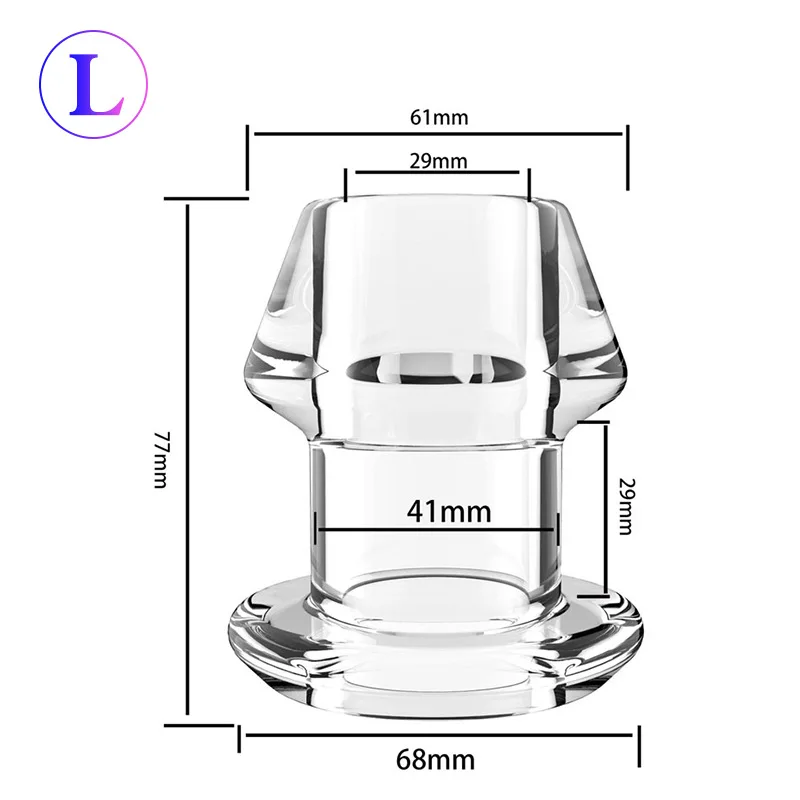 5 أحجام المكونات الشرج موسع جوفاء سدادة/ مقابس المؤخرة نفق تنظيف التوسع الاستمناء دش حقنة شرجية جهاز تدليك للبروستاتا السلع الحميمة #5