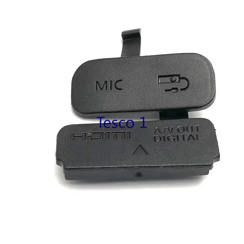 Brand New Per Canon 750d 760d USB/HDMI-compatibile DC IN/VIDEO OUT Porta In Gomma Copertura Inferiore Spina In Pelle Parte di Riparazione