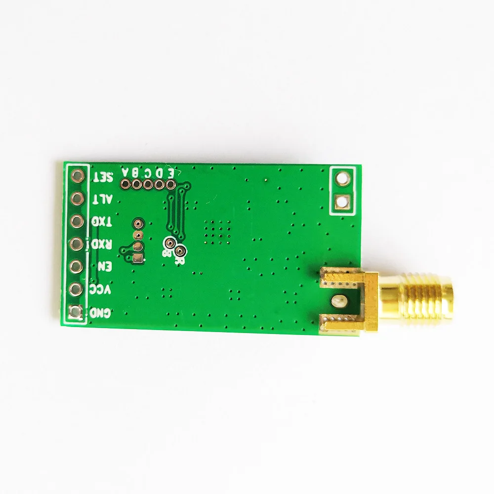 Um par de módulo receptor transmissor RF de tamanho pequeno, baixa potência, alta velocidade, LoRa, sem fio, 433 MHz