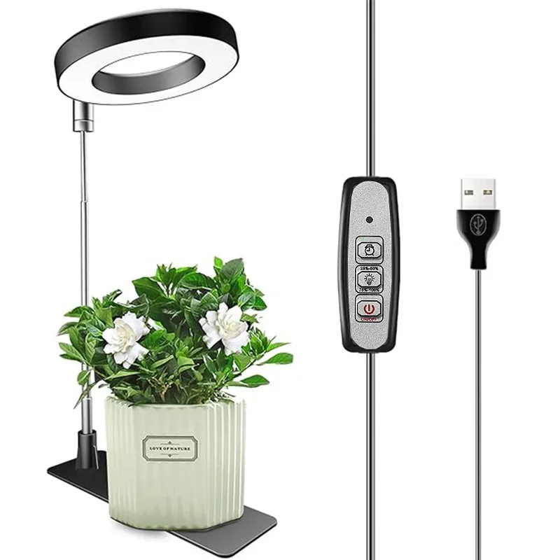 La luce della pianta coltiva LED 5V USB LED spettro completo per la piantina di fiori in serra coltiva la tenda luce idroponica per la crescita dei semi Phyto Lamp
