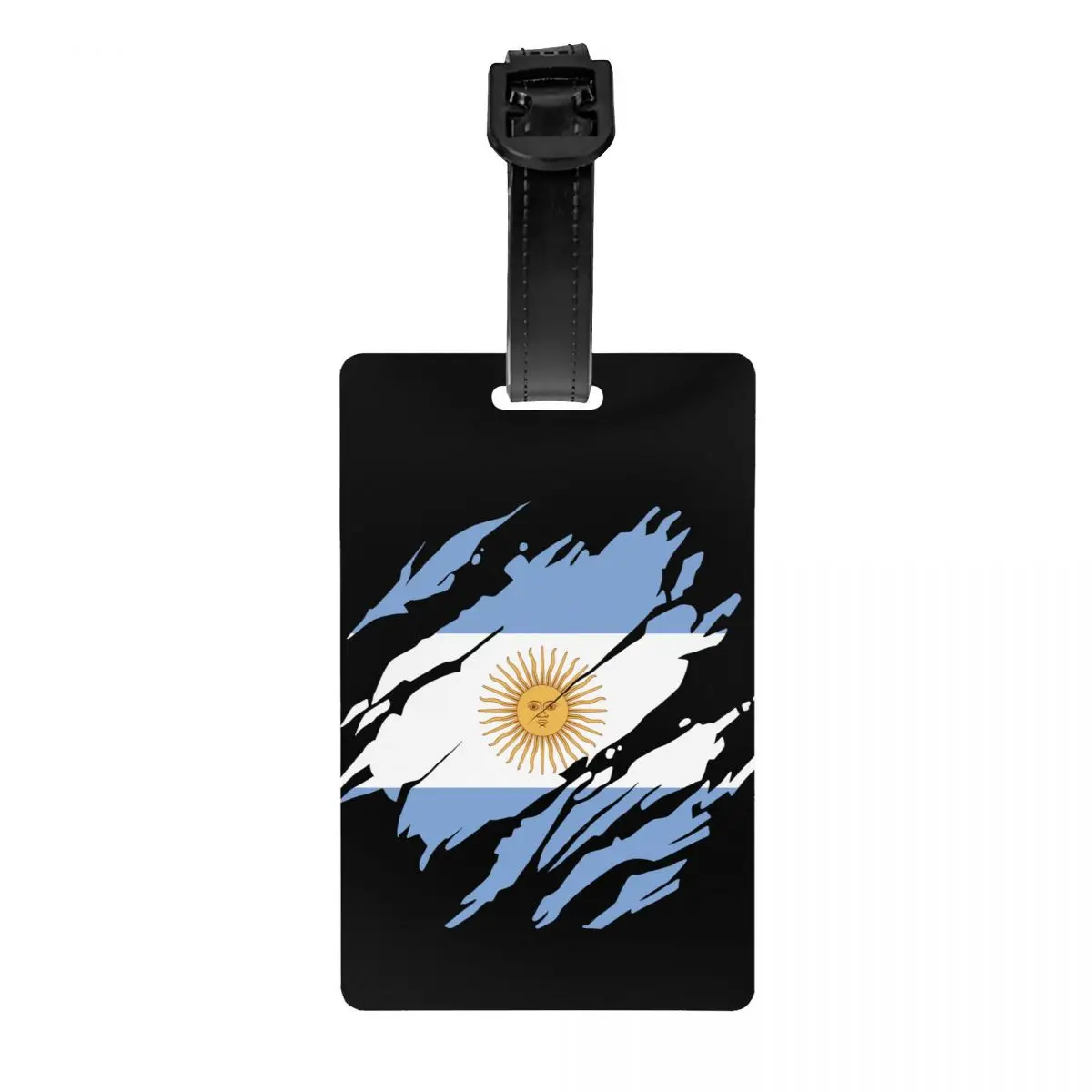 

Always Argentina Flag Luggage Tags for Suitcases Funny Argentinian Proud Baggage Tags Privacy Cover Name ID Card