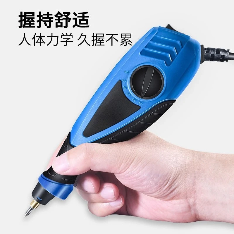 220V 25W Speed Adjustable Electric Engraving Pen Handheld Metal Lettering and Marking Machine Stone Concrete Engraving Machine